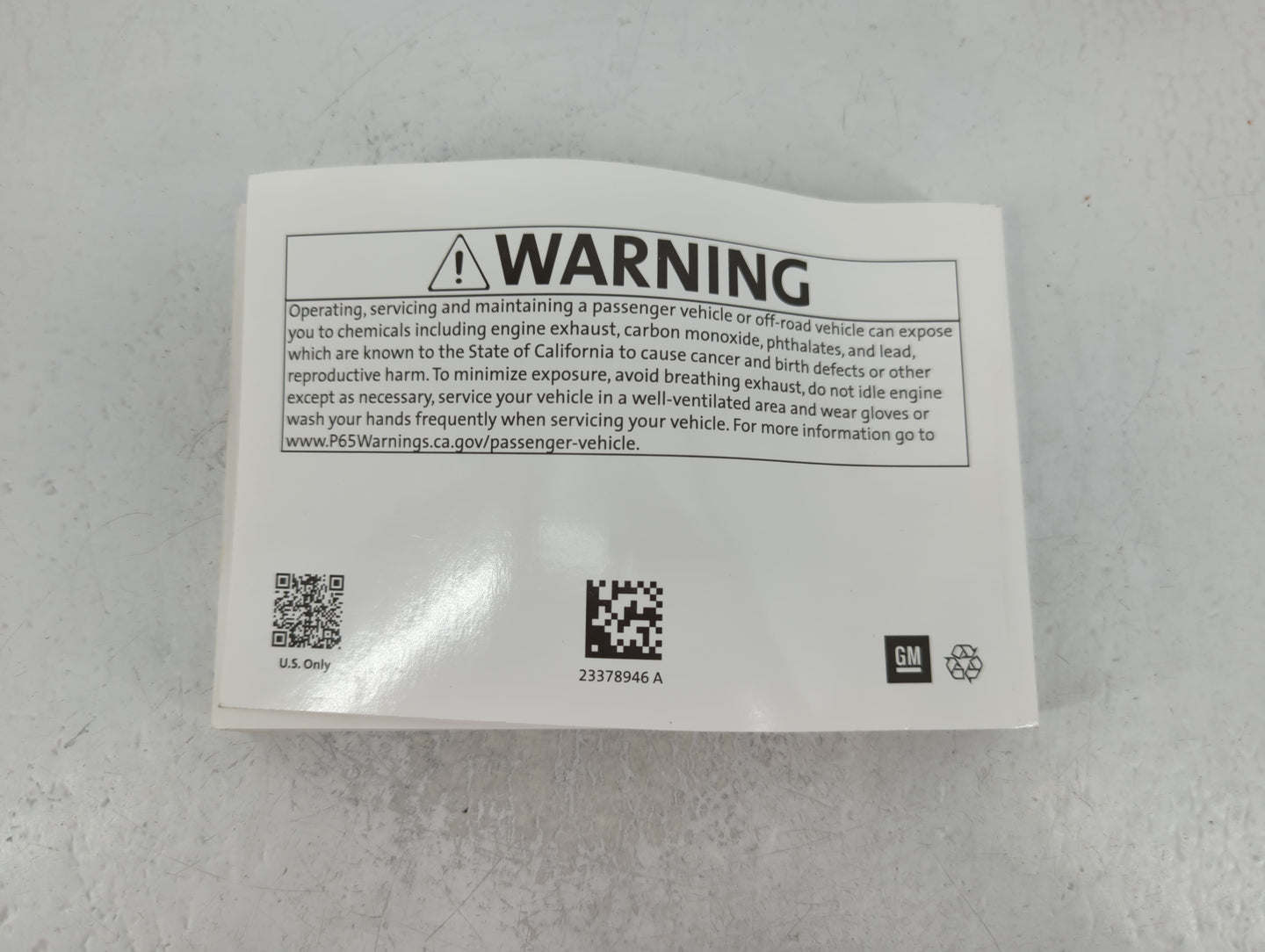 2018 Chevrolet Malibu Owners Manual Book Guide P/N:23378946 A OEM Used Auto Parts - Oemusedautoparts1.com