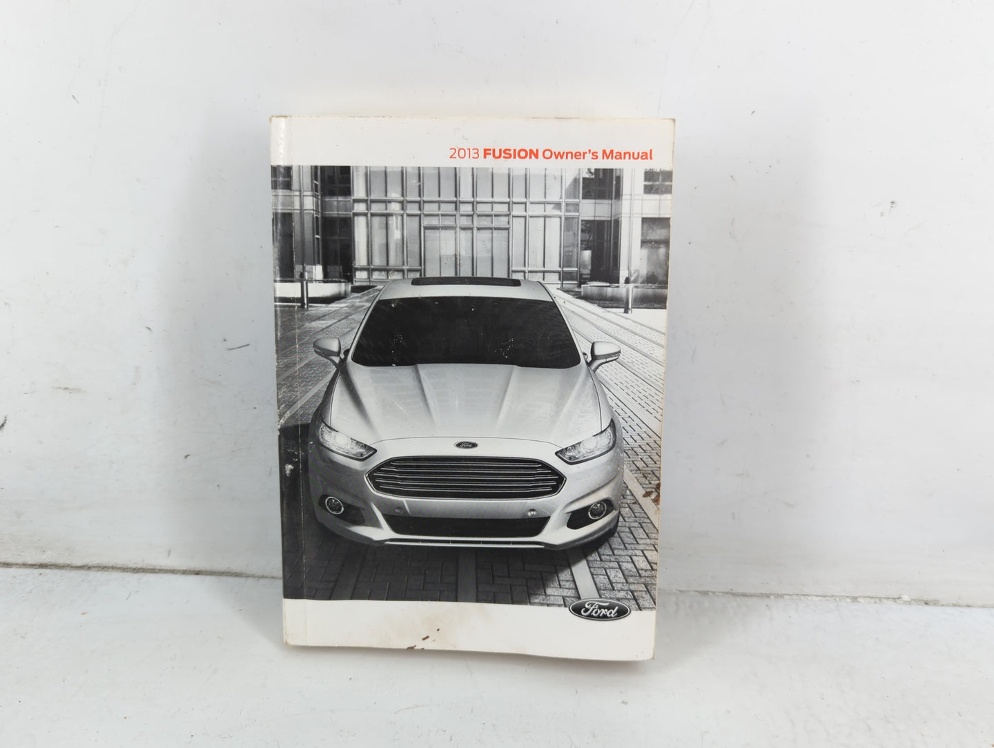 2013 Ford Fusion Owners Manual Book Guide P/N:DE5J19A321AA OEM Used Auto Parts - Oemusedautoparts1.com