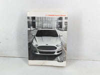 2013 Ford Fusion Owners Manual Book Guide P/N:DE5J19A321AA OEM Used Auto Parts - Oemusedautoparts1.com