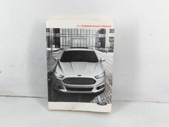 compare product 2013 Ford Fusion Owners Manual Book Guide P/N:DE5J19A321AA OEM Used Auto Parts