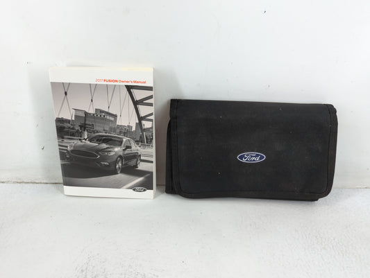2017 Ford Fusion Owners Manual Book Guide P/N:HE5J19A321 AA OEM Used Auto Parts - Oemusedautoparts1.com