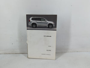 2008 Lexus Gx470 Owners Manual Book Guide P/N:01999-60D79 OEM Used Auto Parts