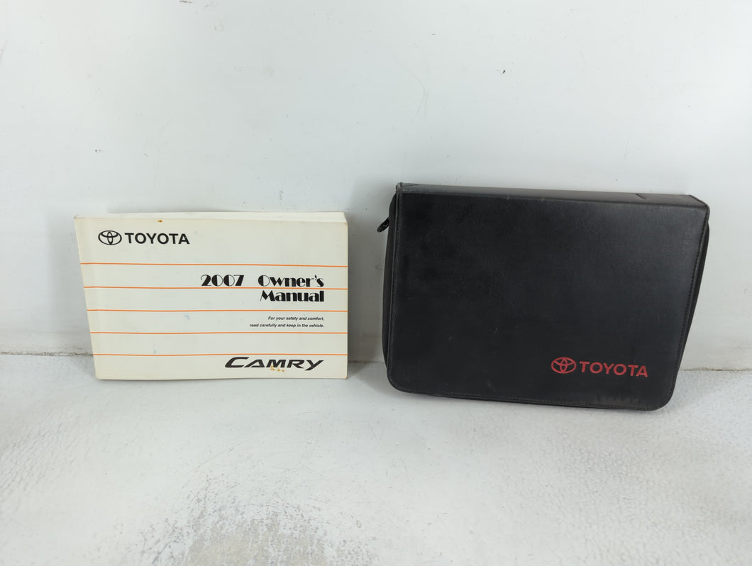 2007 Toyota Camry Owners Manual Book Guide P/N:OM33740U 01999-33740 OEM Used Auto Parts