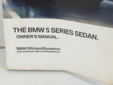 2016 Bmw 550i Owners Manual Book Guide OEM Used Auto Parts