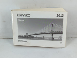 2013 Gmc Sierra 1500 Owners Manual Book Guide P/N:22974447 A OEM Used Auto Parts