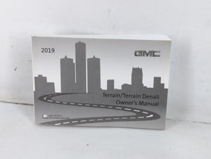 2019 Gmc Terrain Owners Manual Book Guide P/N:84134733 A OEM Used Auto Parts