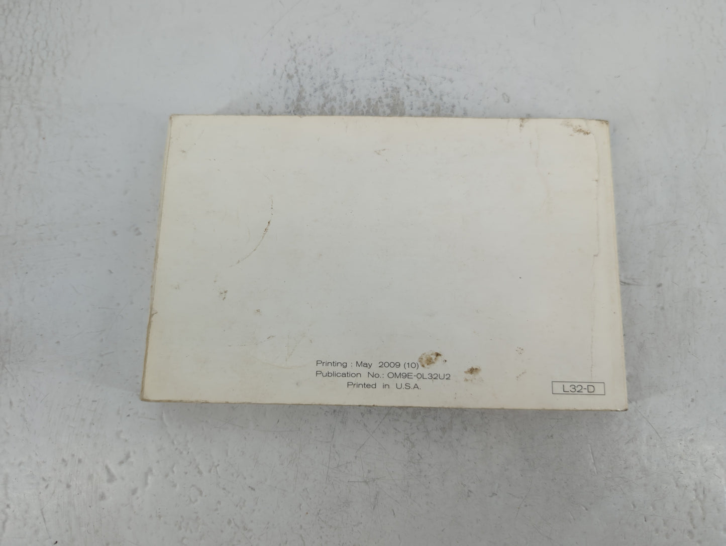 2009 Nissan Altima Owners Manual Book Guide P/N:OM9E-0L32U2 OEM Used Auto Parts - Oemusedautoparts1.com