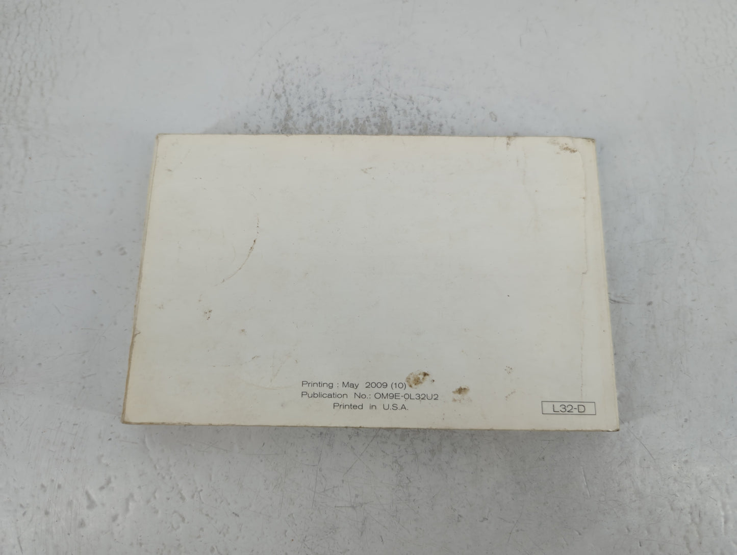 2009 Nissan Altima Owners Manual Book Guide P/N:OM9E-0L32U2 OEM Used Auto Parts - Oemusedautoparts1.com