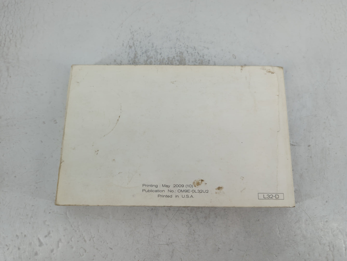 2009 Nissan Altima Owners Manual Book Guide P/N:OM9E-0L32U2 OEM Used Auto Parts - Oemusedautoparts1.com