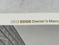 2013 Ford Edge Owners Manual Book Guide P/N:DT4J-19A321 AA OEM Used Auto Parts - Oemusedautoparts1.com
