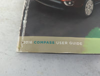 2016 Jeep Compass Owners Manual Book Guide P/N:16MK49-926-AA OEM Used Auto Parts - Oemusedautoparts1.com