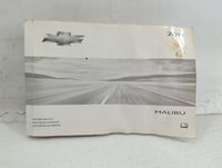 2011 Chevrolet Malibu Owners Manual Book Guide P/N:20786885A OEM Used Auto Parts - Oemusedautoparts1.com