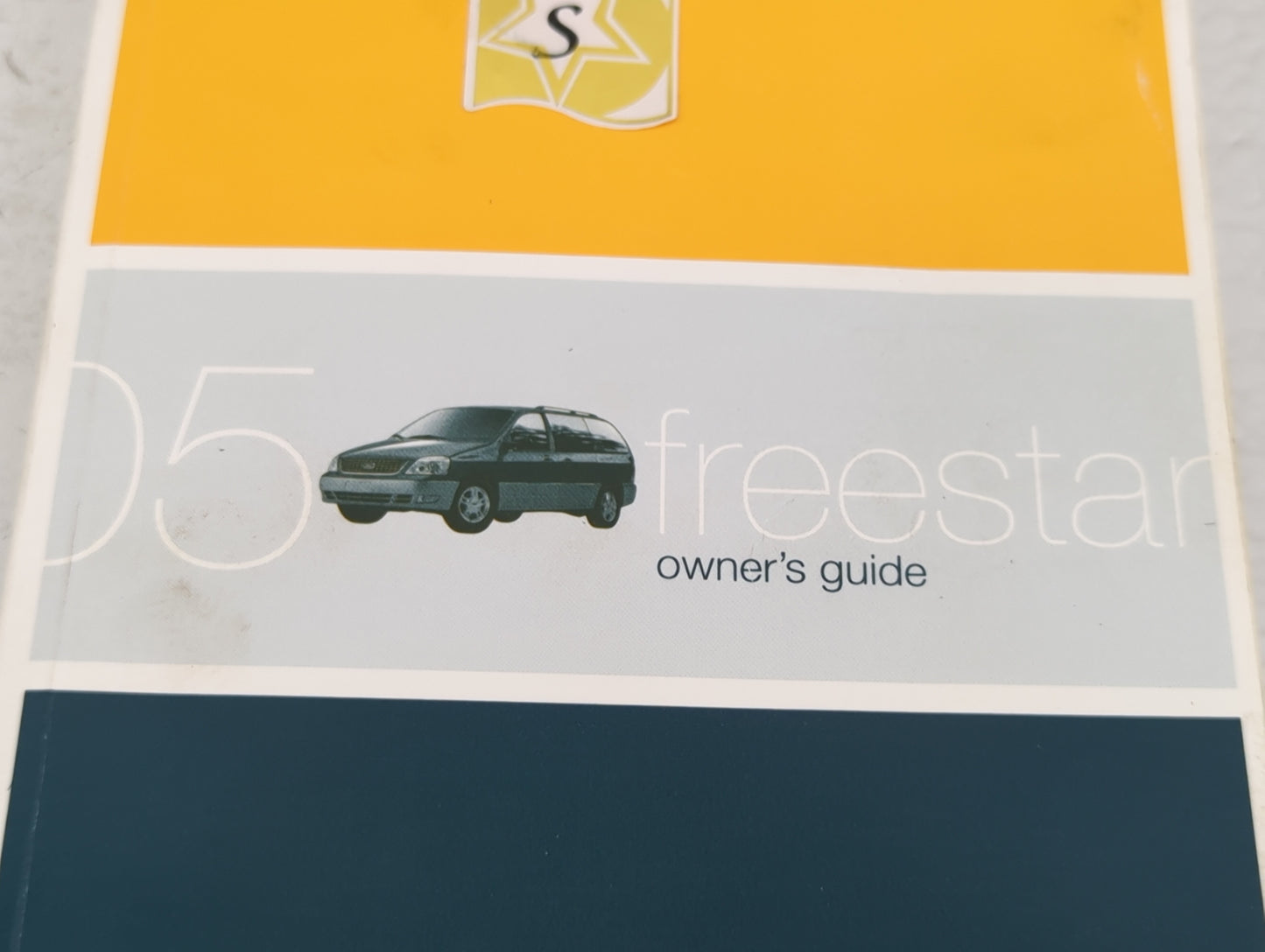 2005 Ford Freestar Owners Manual Book Guide P/N:5F2J-19A321-FB OEM Used Auto Parts - Oemusedautoparts1.com