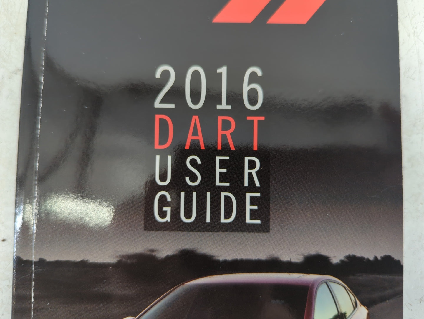 2016 Dodge Dart Owners Manual Book Guide P/N:16PFD41-926-AA OEM Used Auto Parts - Oemusedautoparts1.com