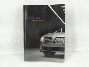 2012 Lincoln Mks Owners Manual Book Guide P/N:CA5J-19A321-AA OEM Used Auto Parts