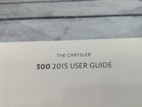 2015 Chrysler 300 Owners Manual Book Guide P/N:15C481-926-AA OEM Used Auto Parts - Oemusedautoparts1.com