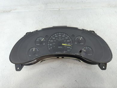 2000-2003 Chevrolet S10 Instrument Cluster Speedometer Gauges P/N:16267365 15063212 Fits Fits 2000 2001 2002 2003 OEM Used Auto Parts