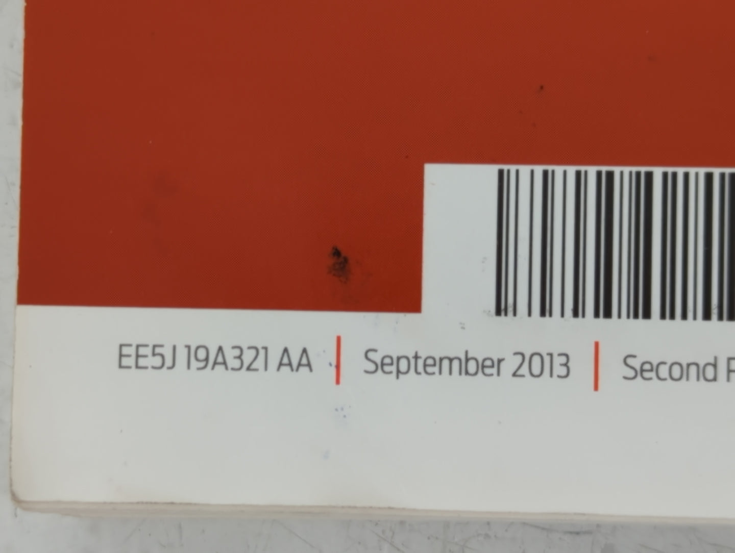 2014 Ford Fusion Owners Manual Book Guide P/N:EE5J19A321AA OEM Used Auto Parts - Oemusedautoparts1.com