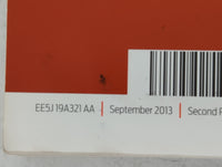 2014 Ford Fusion Owners Manual Book Guide P/N:EE5J19A321AA OEM Used Auto Parts - Oemusedautoparts1.com