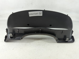 2005 Pontiac Montana Instrument Cluster Bezel