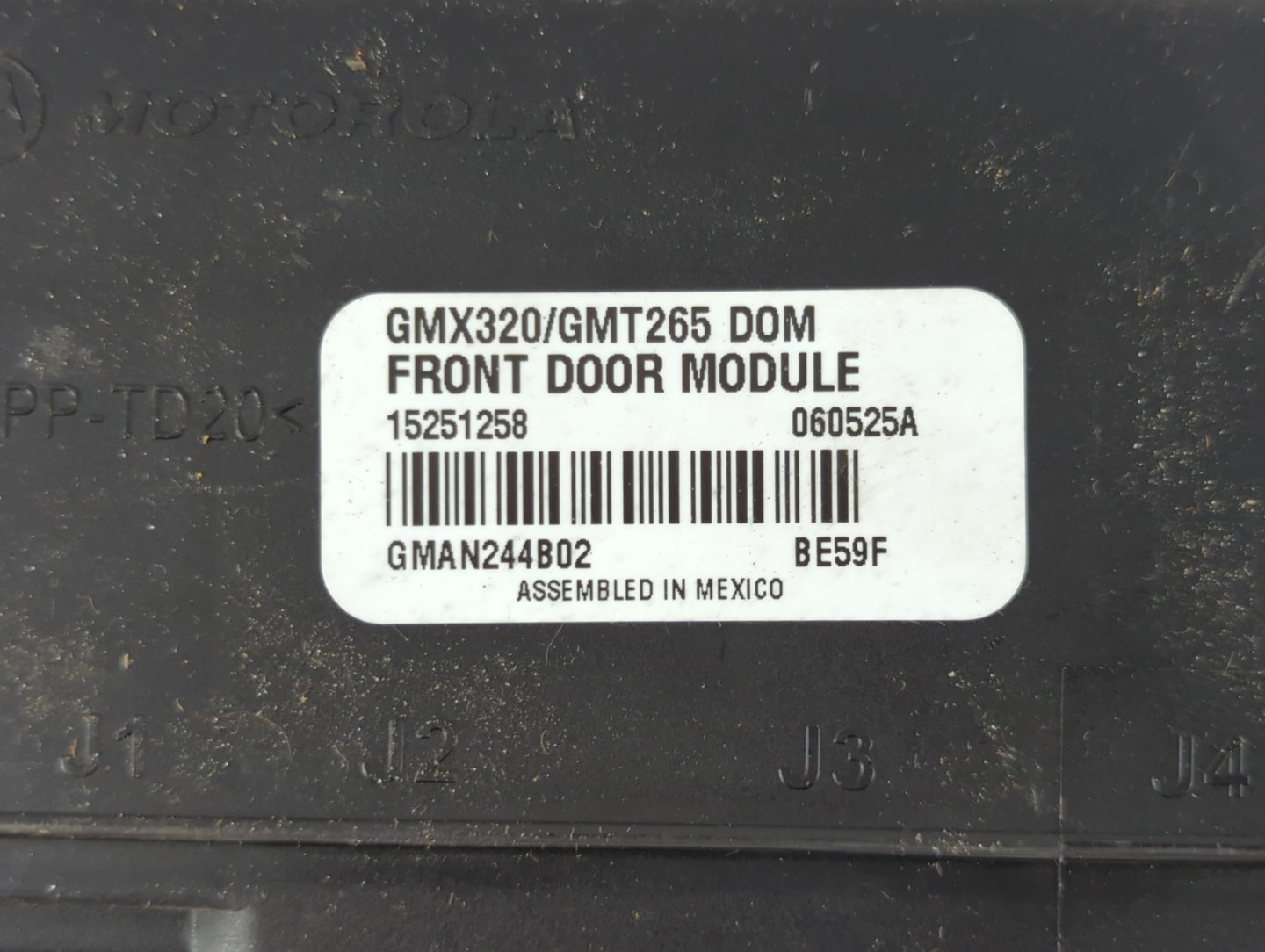 2006 Cadillac Srx Bluetooth Phone Communication Control Module Ccm Oem - Oemusedautoparts1.com
