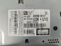 2011-2012 Buick Lacrosse Radio AM FM Cd Player Receiver Replacement P/N:20983517 Fits Fits 2010 2011 2012 OEM Used Auto Parts - Oemusedautoparts1.com