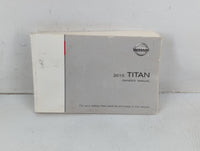 2010 Nissan Titan Owners Manual Book Guide P/N:OMOE-0A60U0 OEM Used Auto Parts - Oemusedautoparts1.com