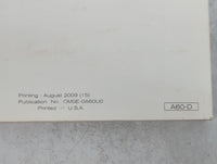 2010 Nissan Titan Owners Manual Book Guide P/N:OMOE-0A60U0 OEM Used Auto Parts - Oemusedautoparts1.com