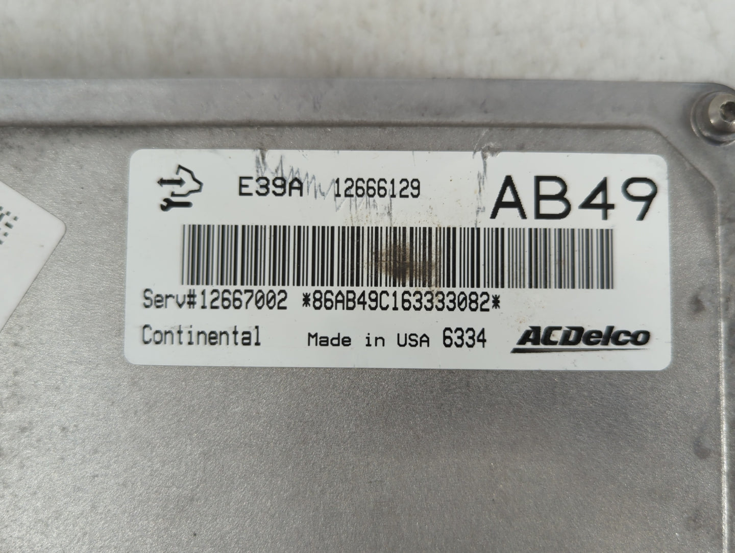 2017 Buick Regal PCM Engine Control Computer ECU ECM PCU OEM P/N:12666129 Fits Fits 2018 2019 2020 OEM Used Auto Parts - Oemusedautoparts1.com