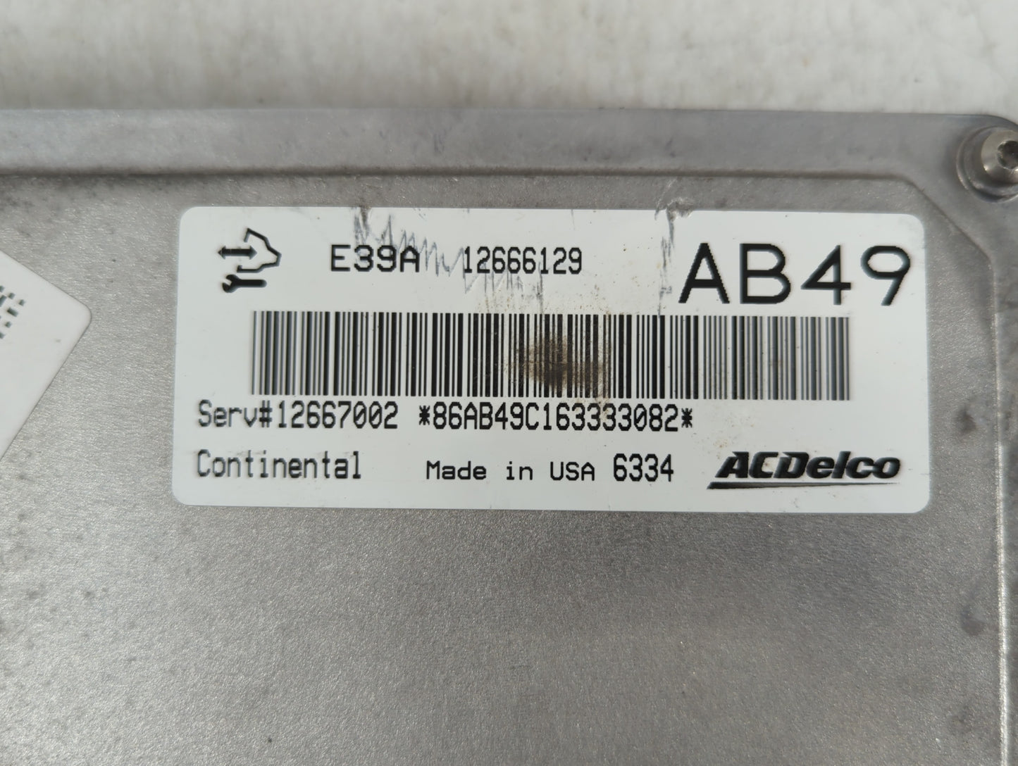2017 Buick Regal PCM Engine Control Computer ECU ECM PCU OEM P/N:12666129 Fits Fits 2018 2019 2020 OEM Used Auto Parts - Oemusedautoparts1.com