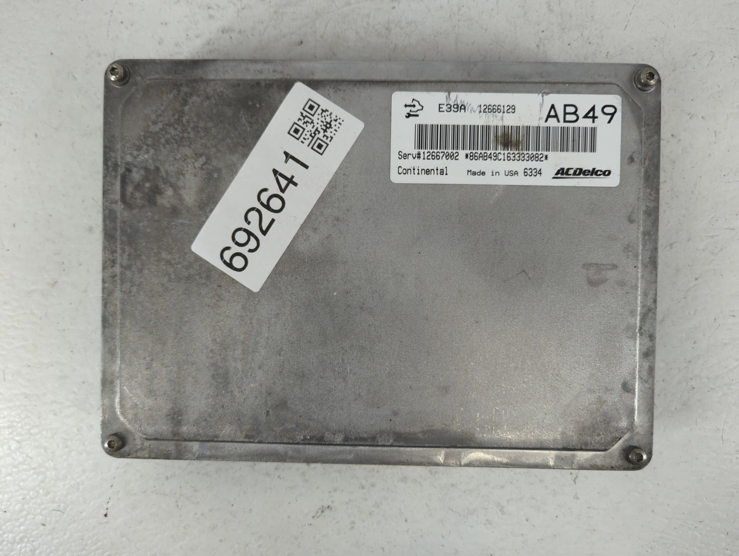 2017 Buick Regal PCM Engine Control Computer ECU ECM PCU OEM P/N:12666129 Fits Fits 2018 2019 2020 OEM Used Auto Parts - Oemusedautoparts1.com