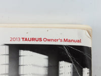2013 Ford Taurus Owners Manual Book Guide P/N:DG1J19A321 AA OEM Used Auto Parts - Oemusedautoparts1.com
