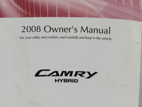2008 Toyota Camry Owners Manual Book Guide P/N:01999-33760 OEM Used Auto Parts - Oemusedautoparts1.com