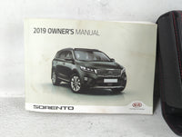 2019 Kia Sorento Owners Manual Book Guide OEM Used Auto Parts - Oemusedautoparts1.com