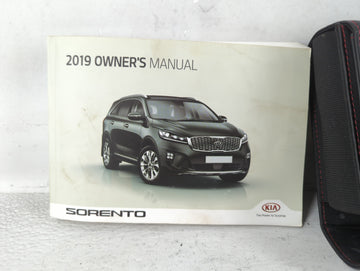 2019 Kia Sorento Owners Manual Book Guide OEM Used Auto Parts