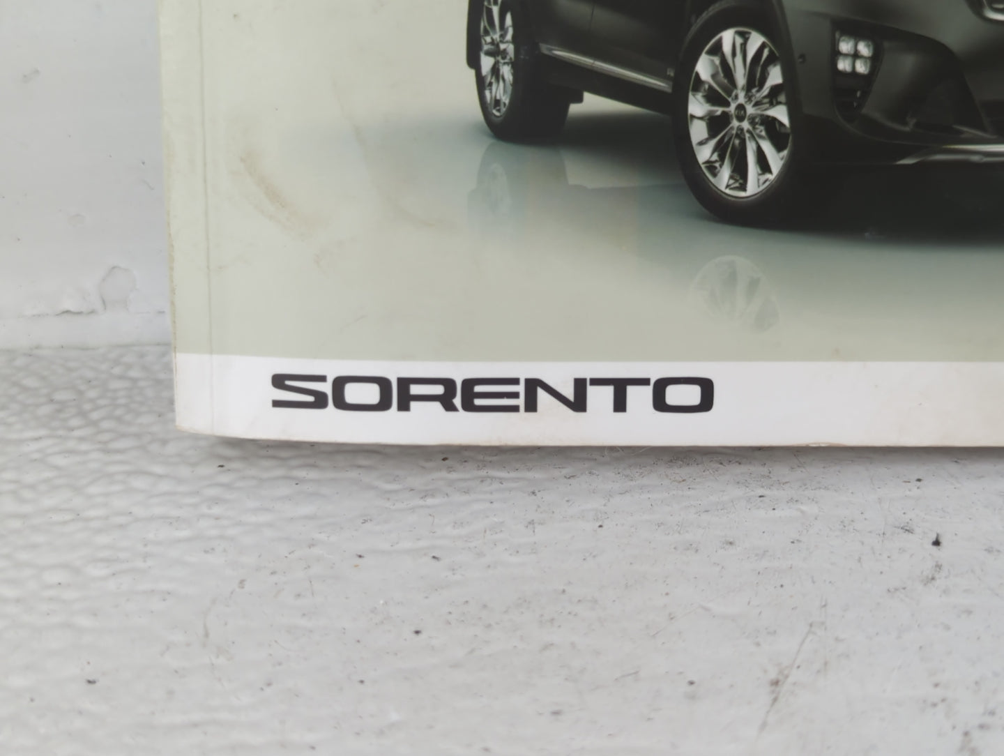 2019 Kia Sorento Owners Manual Book Guide OEM Used Auto Parts - Oemusedautoparts1.com