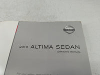 2016 Nissan Altima Owners Manual Book Guide P/N:OM16EA OL33U1 OEM Used Auto Parts - Oemusedautoparts1.com