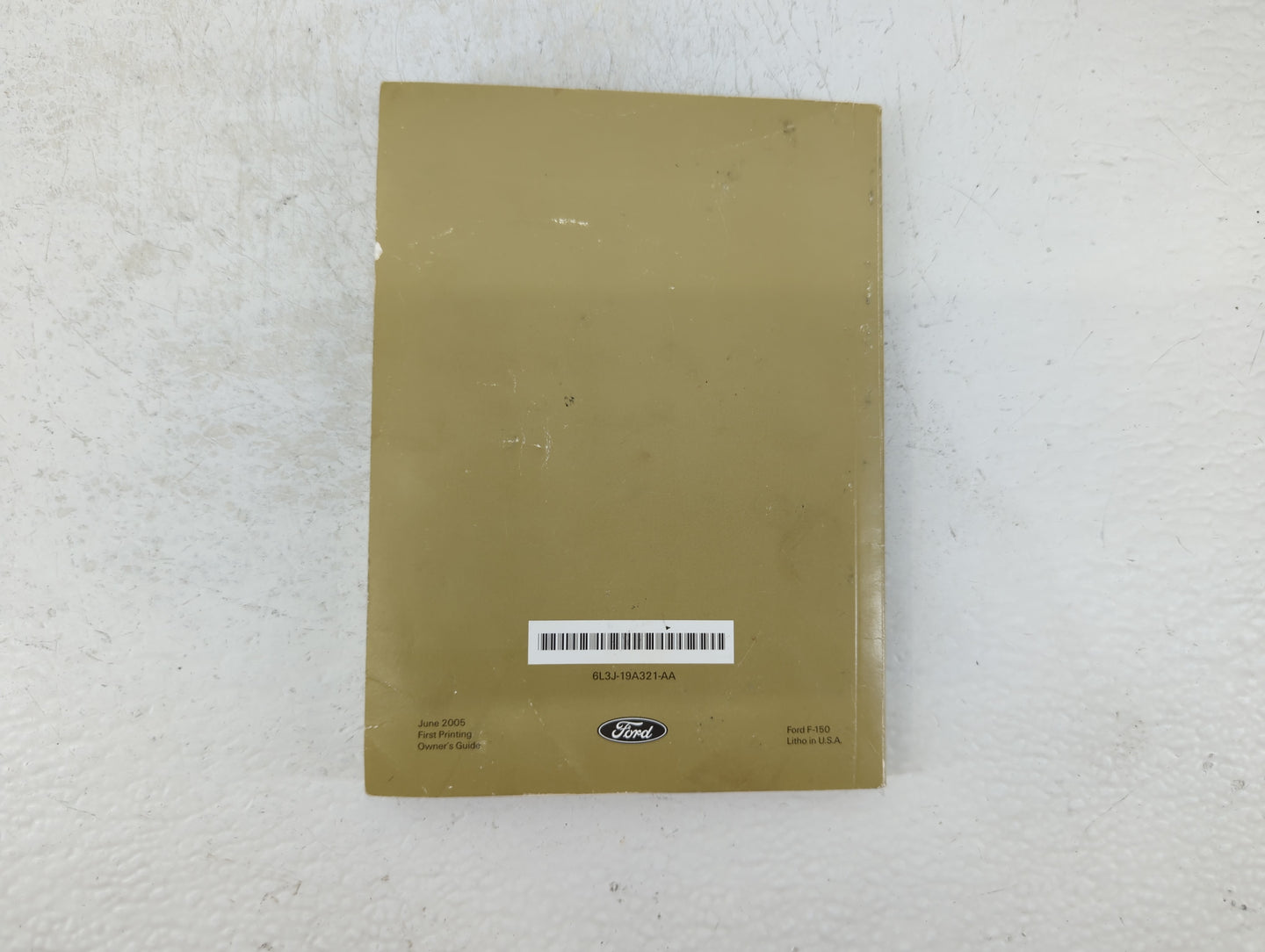 2006 Ford F-150 Owners Manual Book Guide P/N:6L3J 19A321 AA OEM Used Auto Parts - Oemusedautoparts1.com