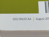 2013 Ford Escape Owners Manual Book Guide P/N:DJ5J 19A321 AA OEM Used Auto Parts - Oemusedautoparts1.com