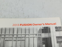 2013 Ford Fusion Owners Manual Book Guide P/N:DE5J 19A321 AA OEM Used Auto Parts - Oemusedautoparts1.com