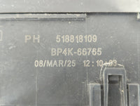 2007-2009 Mazda Cx-7 Fusebox Fuse Box Panel Relay Module P/N:BP4K-66765 518818109 Fits Fits 2007 2008 2009 OEM Used Auto Parts - Oemusedautoparts1.com