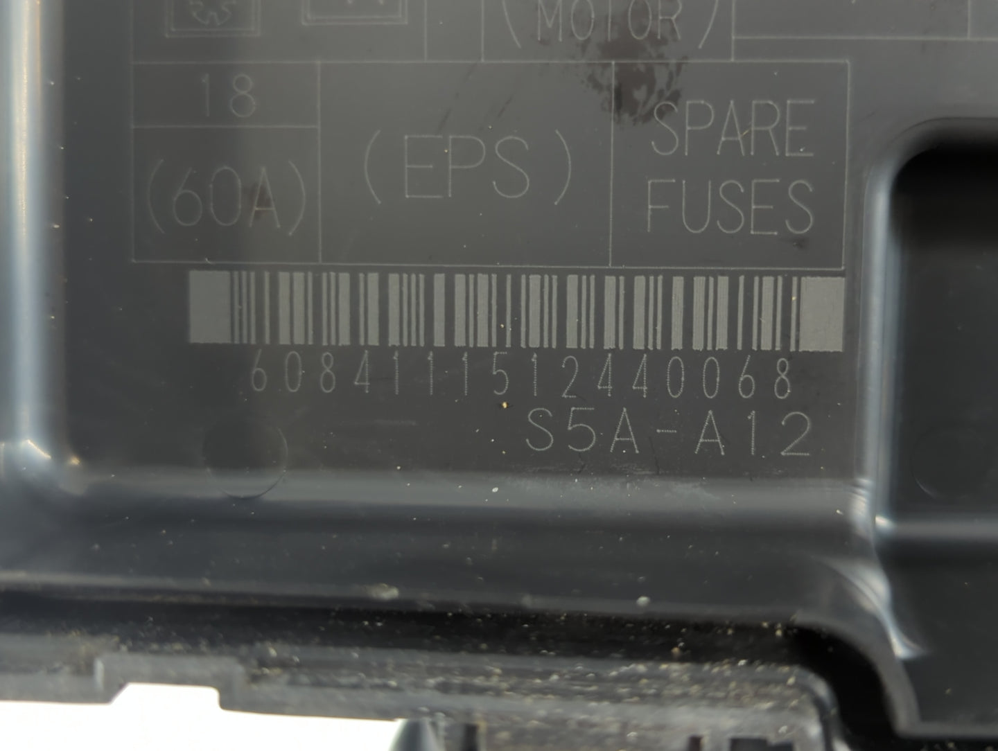 2001-2005 Honda Civic Fusebox Fuse Box Panel Relay Module P/N:S5A-A12 Fits Fits 2001 2002 2003 2004 2005 OEM Used Auto Parts - Oemusedautoparts1.com