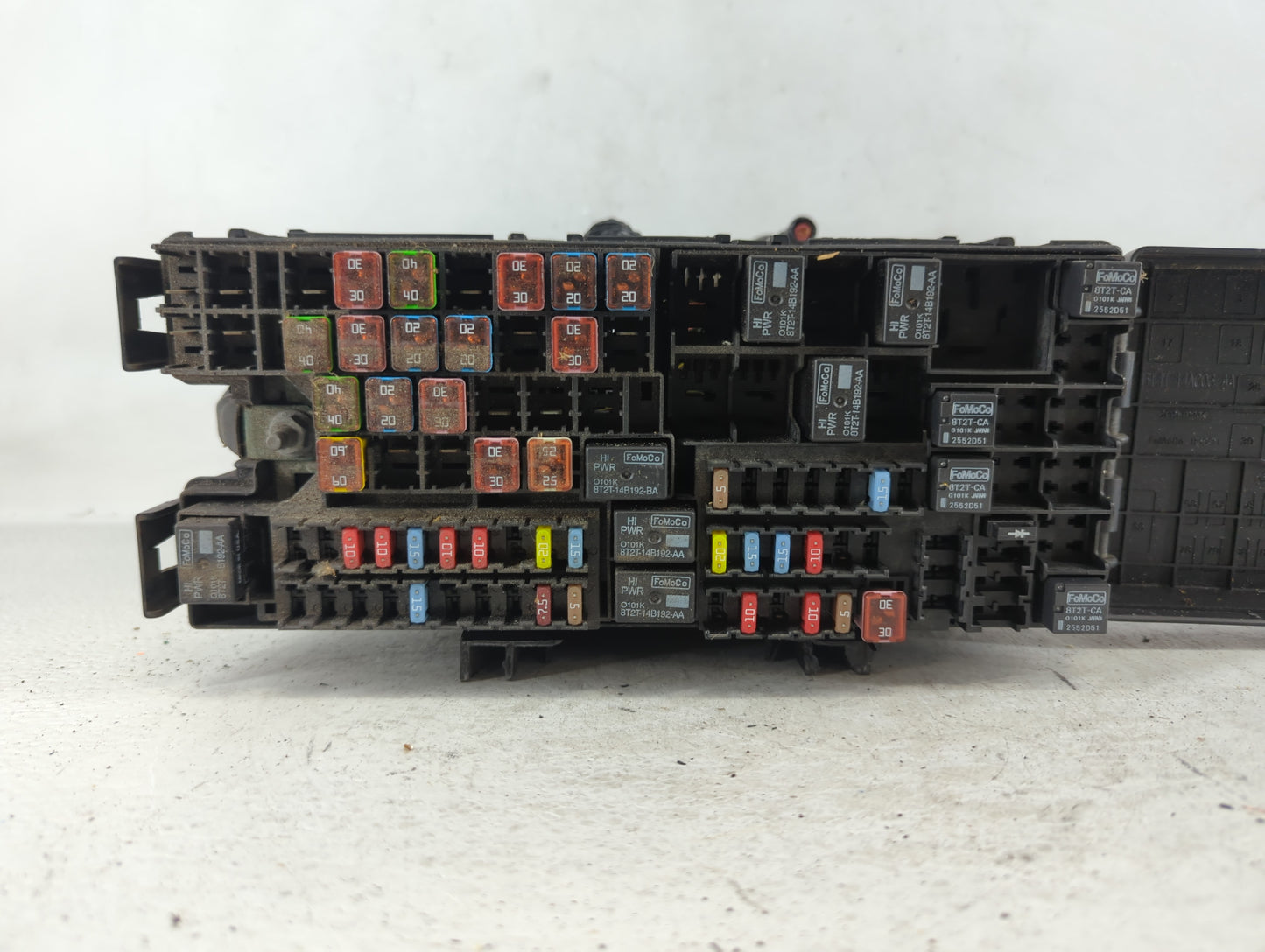 2012-2014 Ford Edge Fusebox Fuse Box Panel Relay Module P/N:BT4T-14A003-AA Fits Fits 2012 2013 2014 OEM Used Auto Parts - Oemusedautoparts1.com