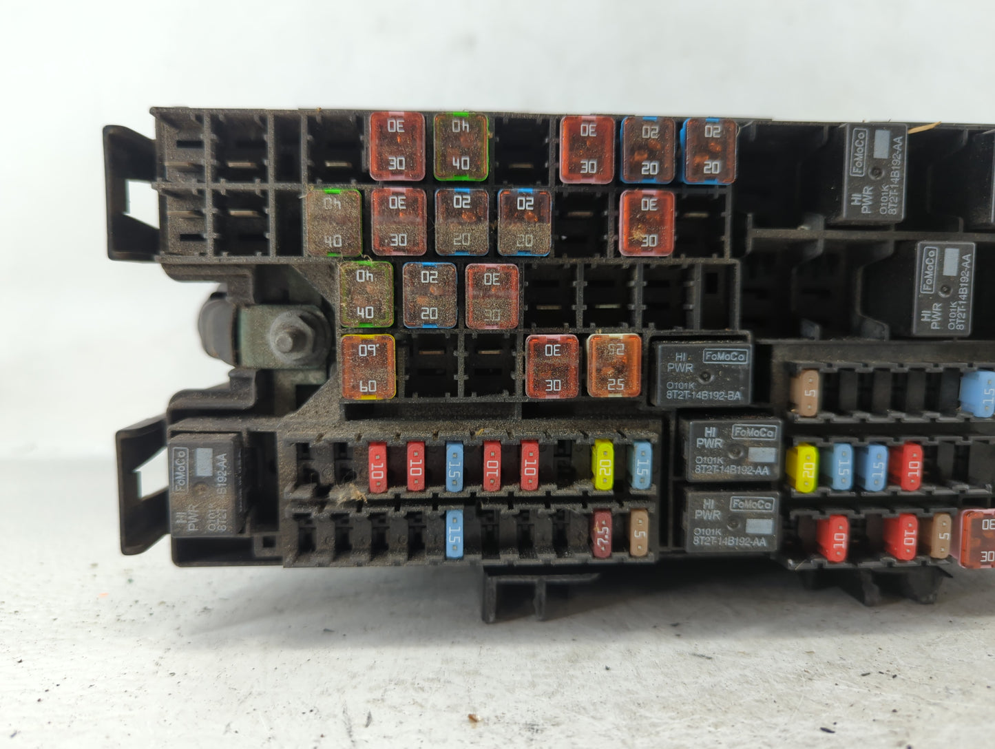 2012-2014 Ford Edge Fusebox Fuse Box Panel Relay Module P/N:BT4T-14A003-AA Fits Fits 2012 2013 2014 OEM Used Auto Parts - Oemusedautoparts1.com