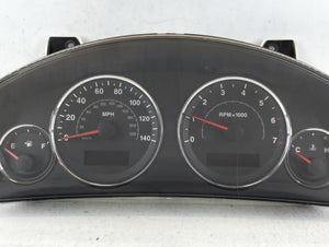 2009-2010 Jeep Grand Cherokee Instrument Cluster Speedometer Gauges P/N:0038-252-M0-CG 05172500AG Fits Fits 2009 2010 OEM Used Auto Parts