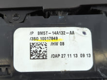 2013-2019 Ford Escape Master Power Window Switch Replacement Driver Side Left P/N:BM5T-14A132-AA Fits OEM Used Auto Parts