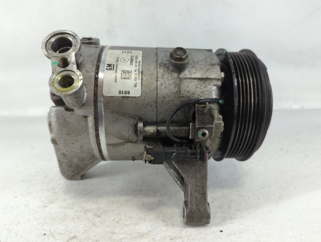 2013-2014 Cadillac Xts Air Conditioning A/c Ac Compressor Oem