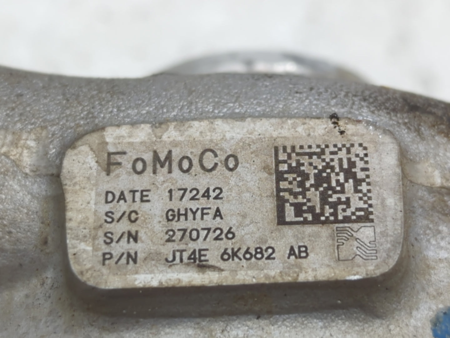 2018 Ford F-150 Turbocharger Turbo Charger Super Charger Supercharger - Oemusedautoparts1.com