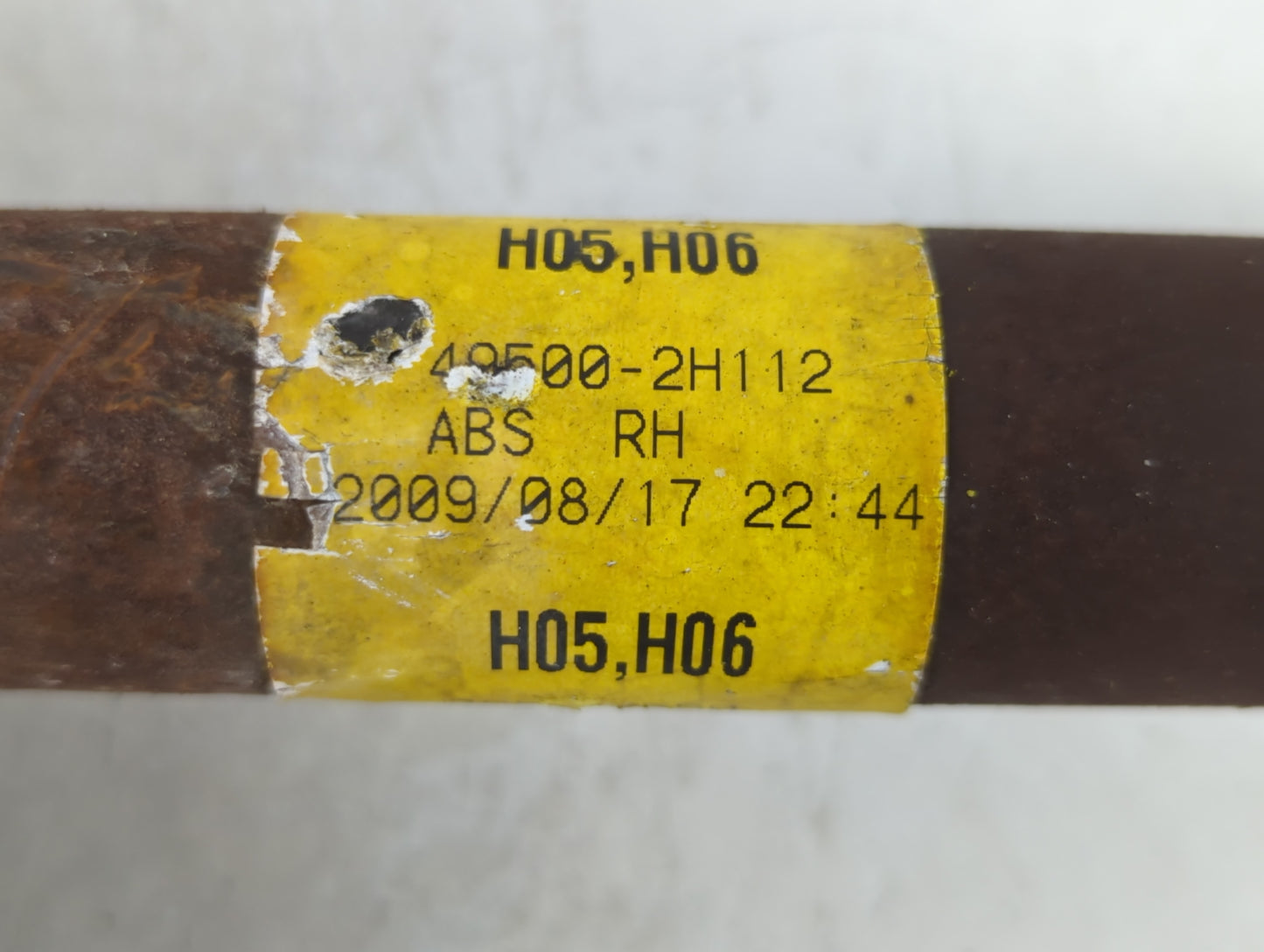 2007-2010 Hyundai Elantra Axle Shaft Front Passenger Cv C/v - Oemusedautoparts1.com