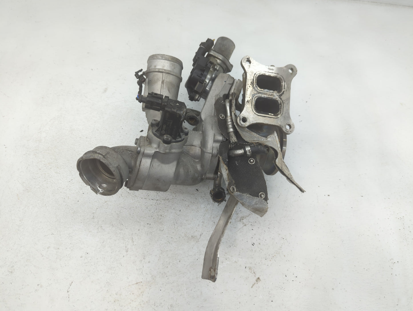 2012 Volkswagen Passat Turbocharger Exhaust Manifold With Turbo Charger - Oemusedautoparts1.com